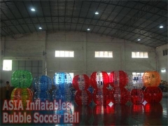 Custom Colorful Bubble Soccer Ball
