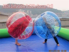 Interactive Inflatable 5 Foot Half Color Bumper Balls
