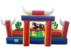Custom Drop Stitch Inflatables, Rodeo Mechanical Bull Game with Wholesale Price