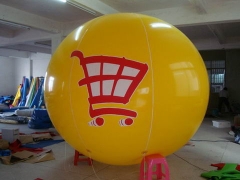 3m gelber Markenballon
