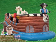 Inflatable Pirate Slide Combo