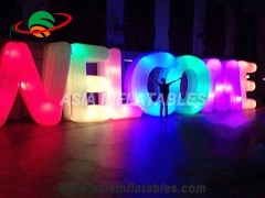 LED-Licht aufblasbare Buchstaben