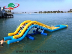 Customized Inflatable Challenge Water Park Obstacle Course with wholesale price