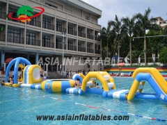 Interactive Inflatable Water Pool Challenge Water Park Inflatable Water Games