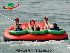 Inflatable Towable 3 Person Floating Towable Water Ski Tube Raft Manufacturers