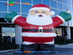 Interactive Inflatable Advertising Decoration Mascots Inflatable Christmas Santas