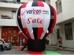 Ausgezeichnet Dächerballon mit Bannern für Verkaufsförderungen