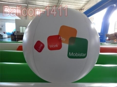 Mobistar Branded Balloon and Balloons Show