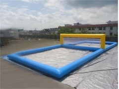 Aufblasbare Wasser-Volleyballplatz