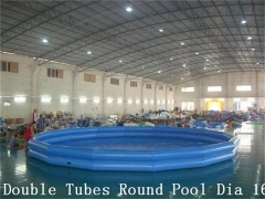 Dual Röhren aufblasbaren Rood Pool