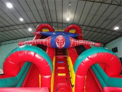 Aufblasbare spiderman slide