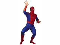 Spiderman, der Kleid ausführt