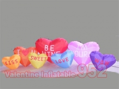 Inflatable Hearts Decoration