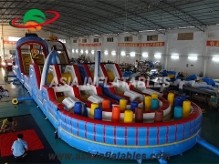 inflatable Slide & Obstacle Combo