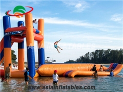Floating Inflatable Water Jumping Tower