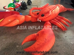 outdoor advertising giant inflatable lobster