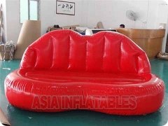  aufblasbare rote Lippen Form Sofa