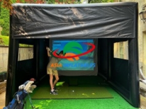 Most Popular Portable Inflatable Golf Simulator Practice Tent