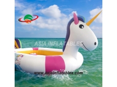 Aufblasbares Einhorn-Schlauchboot