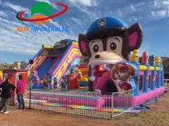 Gute aufblasbare Funcity-Hüpfburg von PAW Patrol zu vermieten hersteller