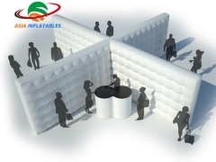 Aufblasbare Querwand