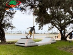 Aufblasbare Skate-Rampen