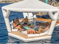  Inflatable Leisure Floating Platform
